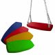 Premium Rubber-Covered Aluminium-Reinforced Flat Swing with 2 m Chain