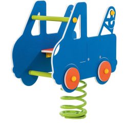 Teherautó beülős rugós játék