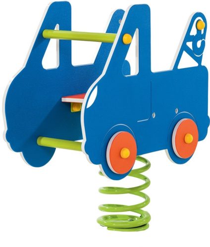 Teherautó beülős rugós játék