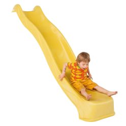   Udvari hullámcsúszda – HDPE 1,5 m induló magasság, sárga