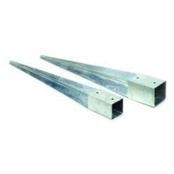 Négyzetes oszloptartó tüske 90×90 mm – 750 mm