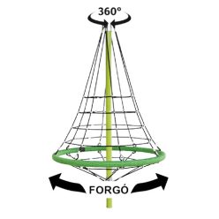 Forgó kötélgúla