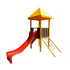 Small House Metal Play Tower