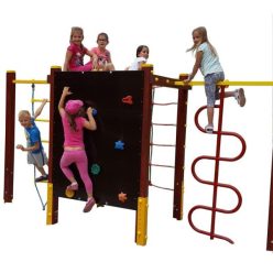 Hexagonal Climbing Tower with Nest