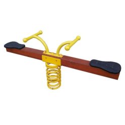 Kétüléses rugós mérleghinta fém kapaszkodóval