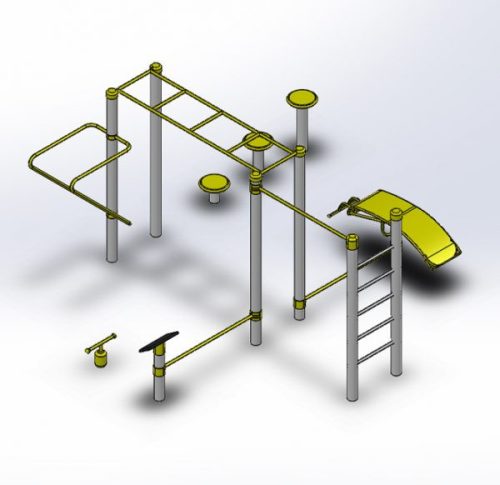 Komplex Street Workout állvány