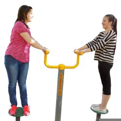 Dupla forgó hasizomerősítő